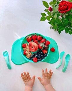 Bebek Öğrenme Çatal ve Kaşık Seti Pembe 6+ Ay