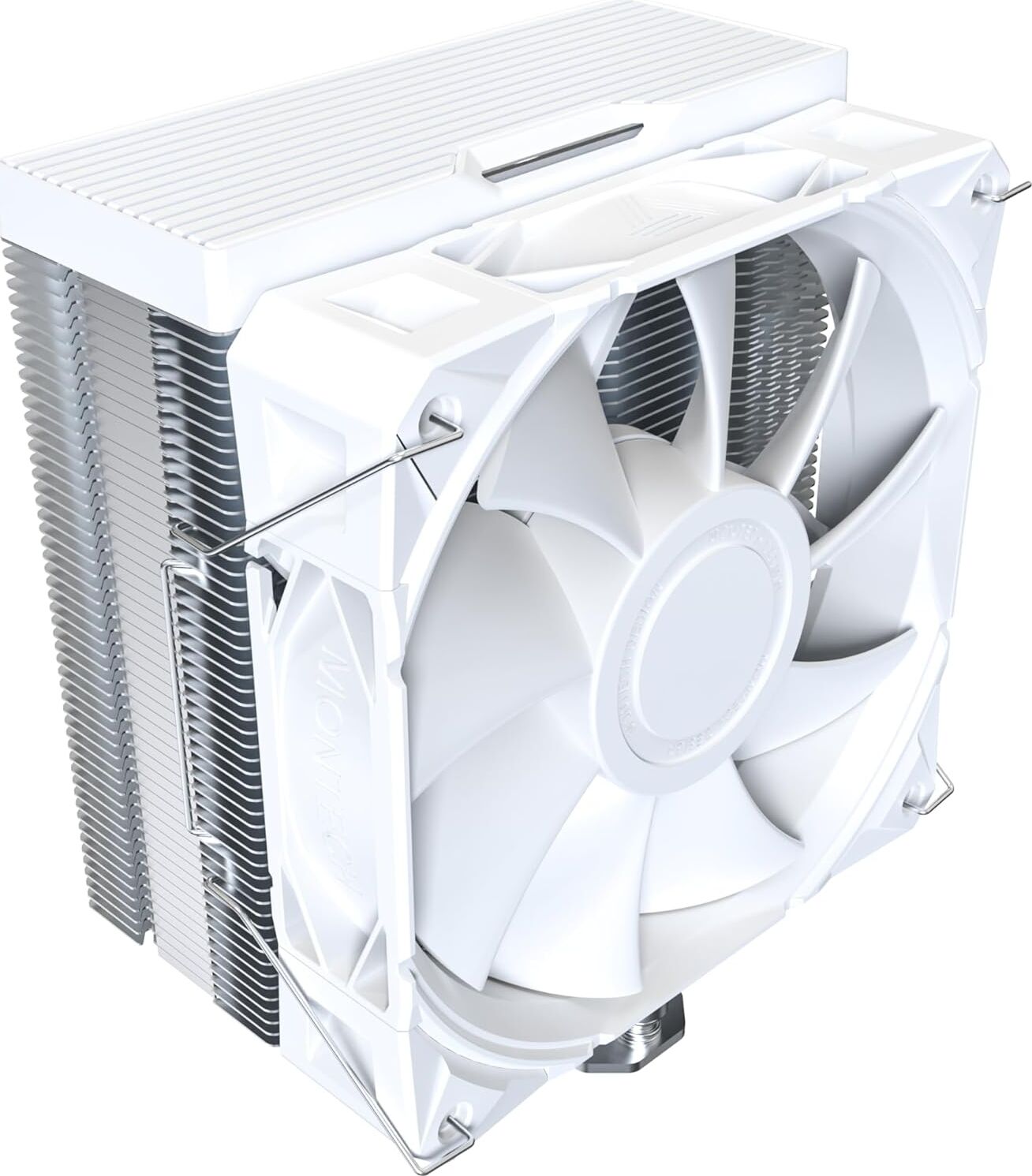 NX400 - Cpu Hava Soğutucu, Tek Kule, 4 Gelişmiş Isı Borusu, 52-Fin Isı Emici, E28, 120MM Fdb Statik Basınçlı Fan, 28MM Fan Kalınlığı, Köşe Kapağı Ayak Pedleri, Parlak Üst Kapak - Beyaz