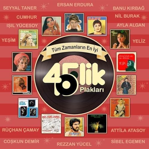 Tüm Zamanların En Iyi 45'lik Plakları Plak, Türk Pop Müziği Koleksiyonu, Vinyl