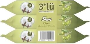 Pamuk Zeytin Cep Mendili 12X3X15 (540 Yaprak)
