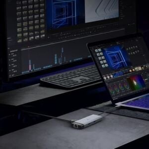 UH6120C, 1 Hdmı, 1 100W Hızlı Şarj Portu, 1 Usb-C, 2 Usb-A 3.0 Port ve Type C Den Gigabit Ethernet Dönüştürücü