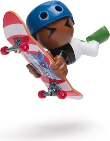 Tech Sk8 Crew, Yardımcı Figürlü 2’li Paket Parmak Kaykayları, Kişiselleştirilebilir Mini Kaykaylar, 5 Yaş ve Üzeri (Çeşitli)