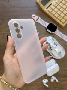 Süper Ince Mat Ultra Thin Silikon Kılıf Şeffaf  Galaxy A17 ile Uyumlu