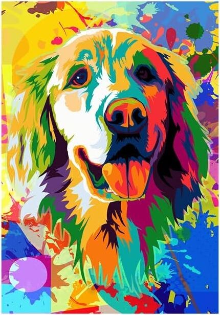 500 Parça - Colorful Dog (Renkli Köpek)