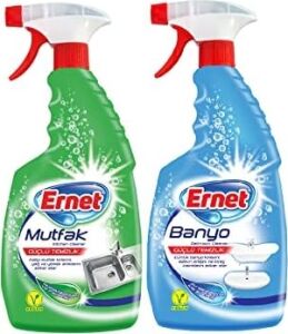 Süper Likit Promosyon Mutfak + Banyo Temizliği (1+1) 750 ml Sprey'li