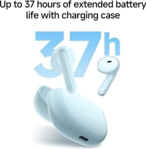 Xiaomi Redmi Buds 8 Active White Kablosuz Bluetooth Kulaklık, Güçlü Bas Performansı, Yapay Zeka Destekli Gürültü Azaltma, Uzun Pil Ömrü, Beyaz