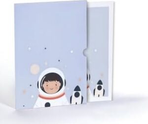 Meraklı Minik Astronot, A4 Poster (GGK-PH015)