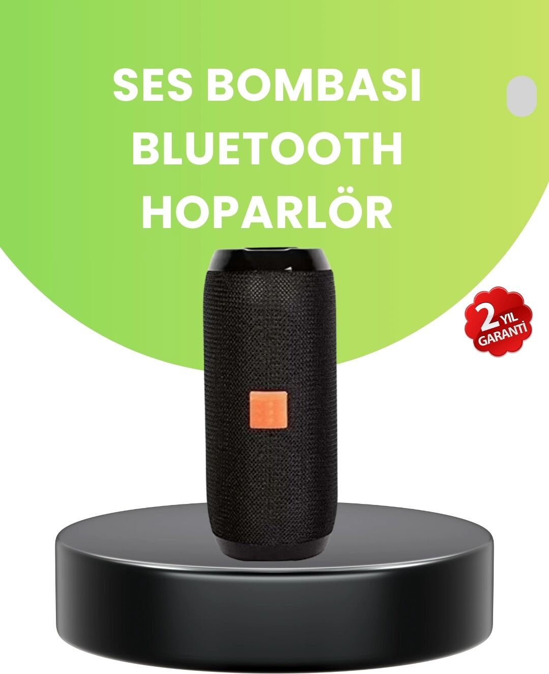 Taşınabilir Kablosuz Hoparlör 2 Woofer 2 Tweeter 12 Saat Oynatma