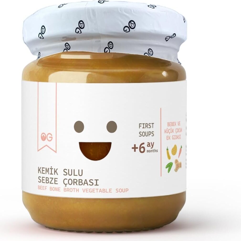 Og Kemik Sulu Sebze Çorbası 200G +6 Ay