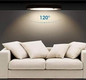20W Gece Gündüz Sensörlü Sıva Üstü Tavan Armatür Cata Bologna Slim Kasa Panel LED Armatür 2100 Lm (Beyaz Işık)