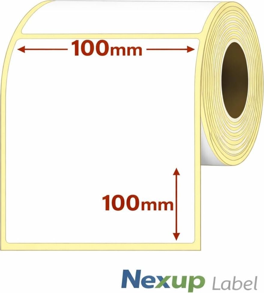 100X100 mm Termal Etiket, Barkod/adres/kargo Termal Etiketleri,  ve Diğer Yazıcılarla Uyumlu