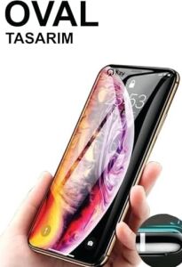 Xiaomi Poco X3 ile Uyumlu Tam Kaplayan 21D Temperli Ekran Koruyucu Cam