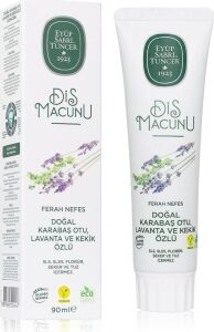 Doğal Karabaş Otu, Lavanta ve Kekik Özlü Diş Macunu, 90ML