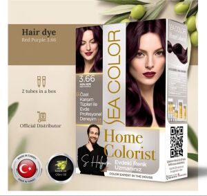 Sea Colorist Set Saç Boyası 3.66 Kızıl Mor Red Purple