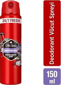 Night Panther Erkek Sprey Vücut Deodorantı 150 ml