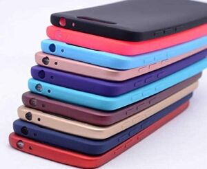 Galaxy S7 Edge Uyumlu Mat Yumuşak Silikon Kılıf (Altın Rengi)