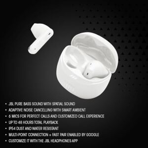 Jbl Tune Flex2 Nc Kulakiçi Tws Kulaklık,ghost Siyah