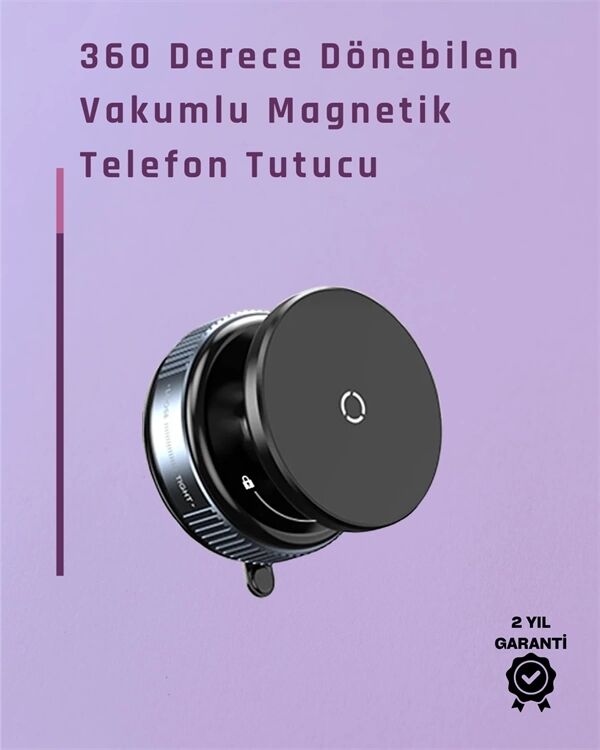 Çift Taraflı Vakum Emme Özellikli 4.7+ Inç Telefon Tutucu – Güvenli Sabitleme