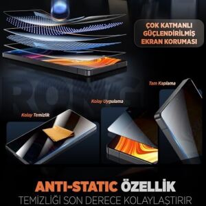 Galaxy A17 Için Hayalet Ekran Koruyucu 9h Sertlikte Anti-Static Temperli Cam Dokunmatiği Etkilemeyen  A17 Ekran Koruyucu Çizik ve Darbelere Karşı A17 Ekran Koruma (Hayalet)