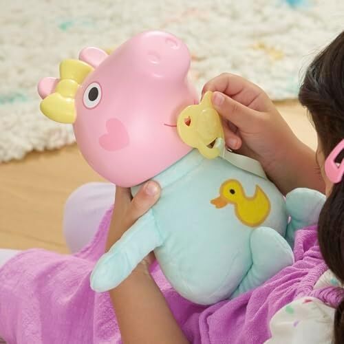 Oinks ve Snuggles Evie Aksesuarlı Interaktif Oyuncak Bebek, 20'den Fazla Ses, 3 Yaş ve Üzeri Kız ve Erkek Çocuklar Için Pelüş Oyuncaklar