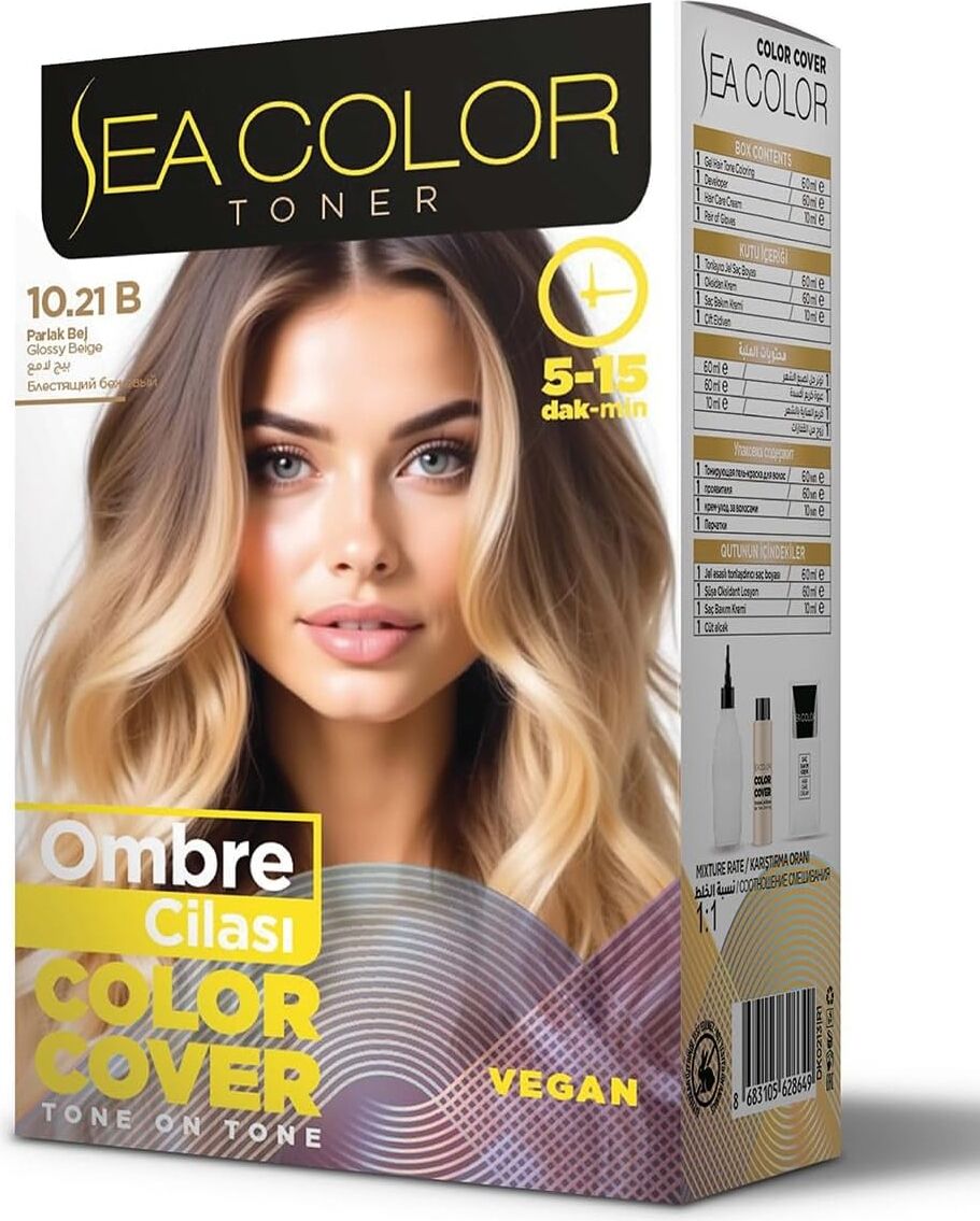 Sea Ombre Saç Cilası 10.21B -Parlak Bej/glossy