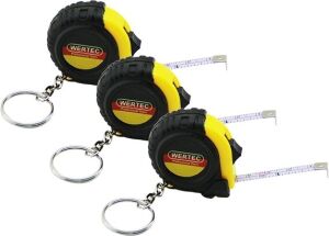 Mini Metre Tasarımlı Anahtarlık - 1 Metrelik - Kompakt