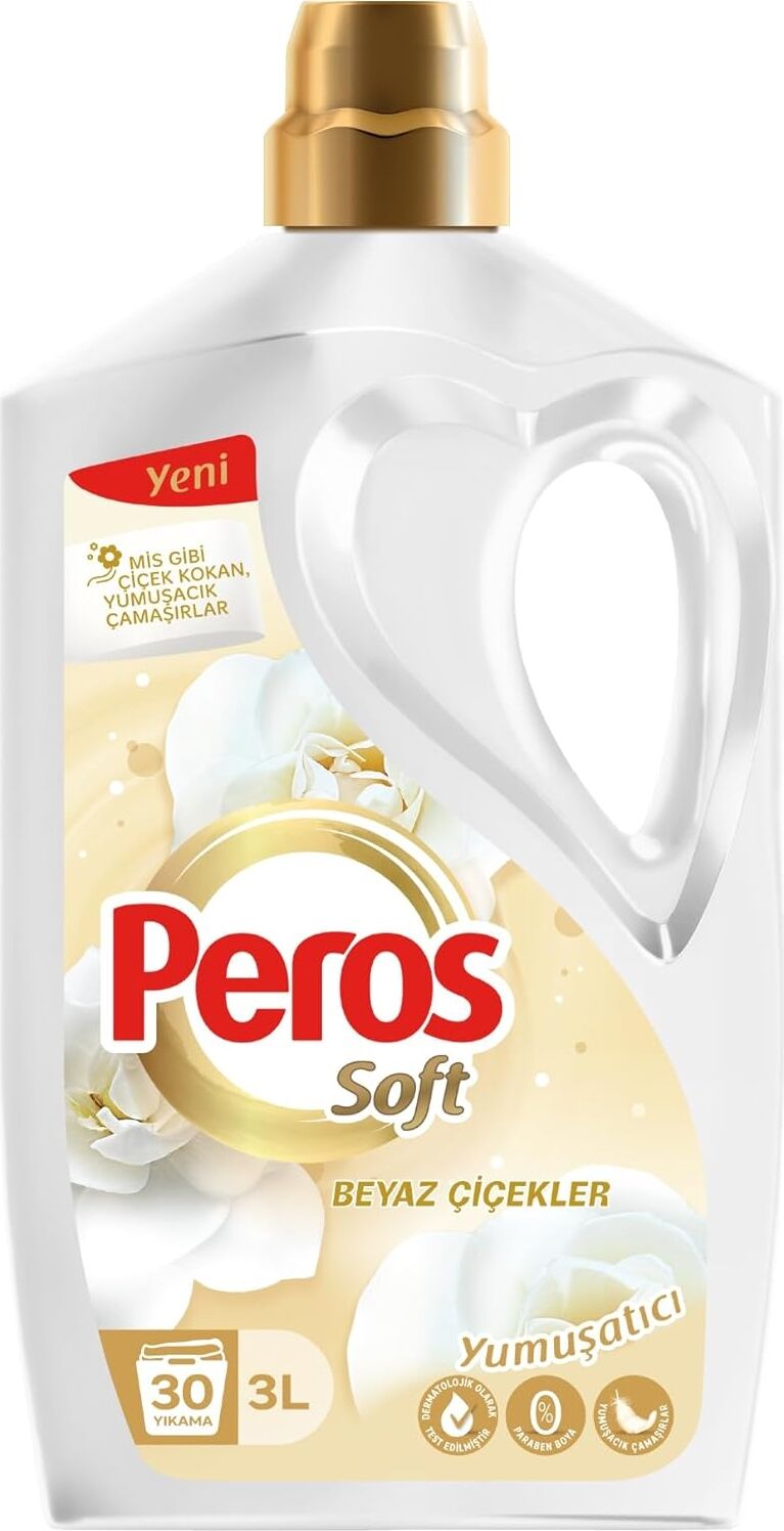 Yumuşatıcı Beyaz Çiçekler 3000 ml