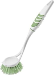 Titiz Softon 2'li Lüx Yuvarlak Lavabo Fırçası (TP-335) - Mavi Ergonomik Saplı Lavabo ve Tezgah Fırçası Paketi