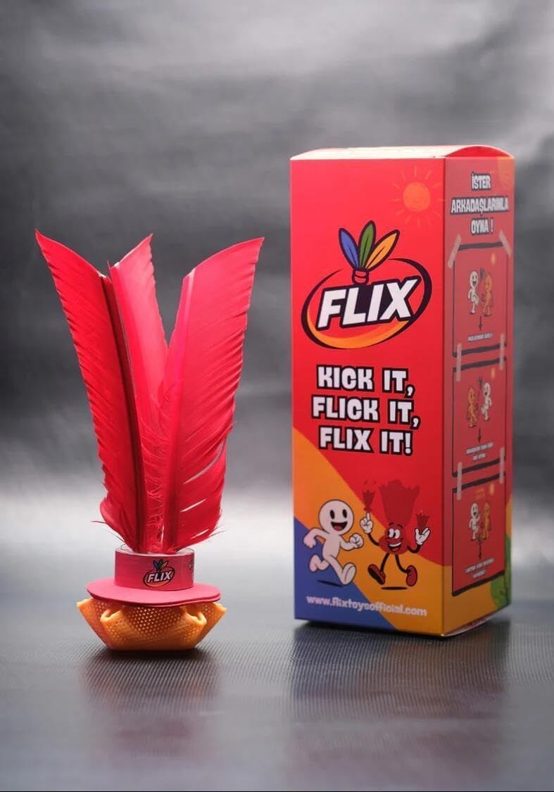 Flıx - Oyna, Ayağınla Vur, Zıplat! Refleks ve Koordinasyon Geliştirici Beceri Oyuncağı, Ayakla ve Elle Oynanabilen Spor Oyunu, 8+ Yaş