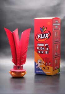 Flıx - Oyna, Ayağınla Vur, Zıplat! Refleks ve Koordinasyon Geliştirici Beceri Oyuncağı, Ayakla ve Elle Oynanabilen Spor Oyunu, 8+ Yaş