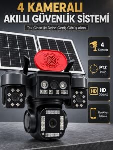 360° Hareket Kabiliyetine Sahip Motorlu Ptz Kamera ile Akıllı Takip ve Geniş Görüş Deneyimi