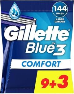 Blue3 Kullan At Erkek Tıraş Bıçağı 9+3 Adet