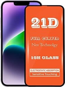 Apple iPhone 14 Tam Kaplayan 21D Temperli Ekran Koruyucu Cam
