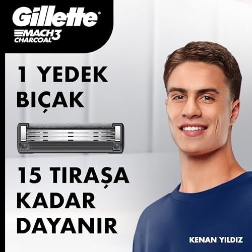 Mach3 Charcoal Yedek Tıraş Bıçağı 2'li