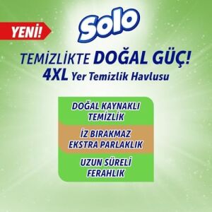 Temizlikte Doğal Güç Beyaz Sabun Ferahlığı Yer Temizlik Havlusu 50 Yaprak