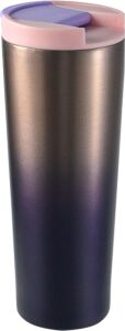 Komple 304 L Çelik Pembe 6 Oz 473 ml Kahve Termos Mug CIN227PM