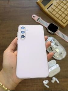 Süper Ince Mat Ultra Thin Silikon Kılıf Şeffaf  Galaxy A55 ile Uyumlu
