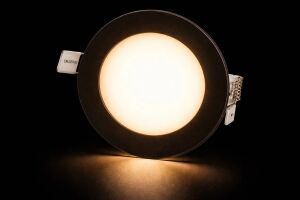 1 Adet Noas YL10 0601 S Sıva Altı 6W Siyah Kasa LED Spot 3200K Gün Işığı