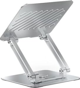 360° Dönebilen Alüminyum Tablet Standı Yükseklik ve Eğim Ayarlı Metal Tablet Tutucu iPad Pro 13 12 11 Air Mini 5 4 3 Telefon E-Okuyucu Uyumlu