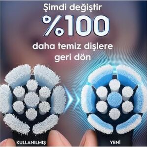 Io Gentle Care Siyah Diş Fırçası Yedek Başlığı 4 Adet