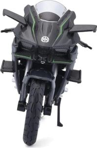 2014 Kawasaki H2R Maisto 1:12 Ölçek (18CM) Yeşil-Siyah