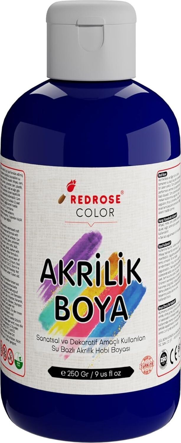 Lacivert Akrilik Boya 250 gr
