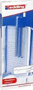 55 Fineliner - Çelik Mavisi - 10 Kalem - 0,3 mm Uç