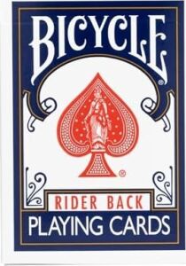 807 Klasik Kutu Rider Back Standard Endeks, 1 Deste, Mavi Veya Kırmızı