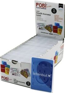 Kimlik Kart Koruma Kabı - Şeffaf - Kaliteli Plastik