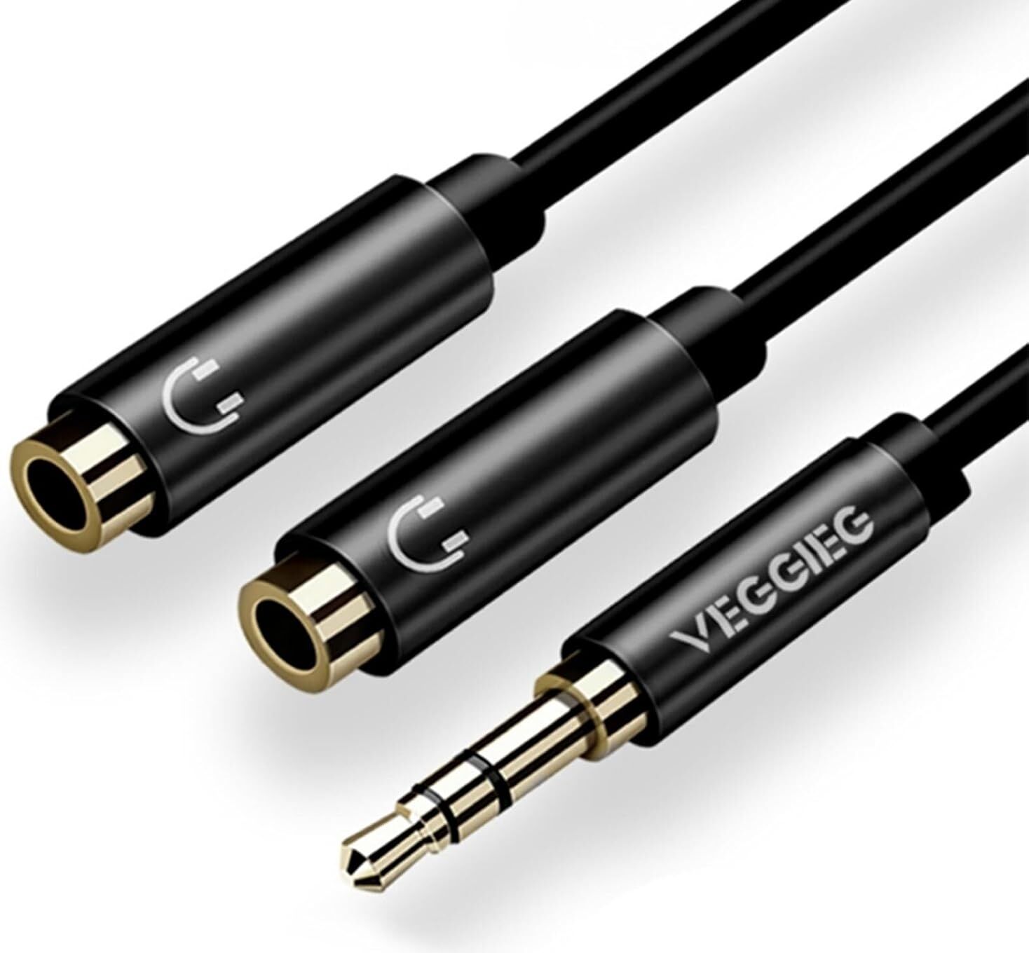 3.5mm 2 Kulaklık Çoklayıcı Y Kablo