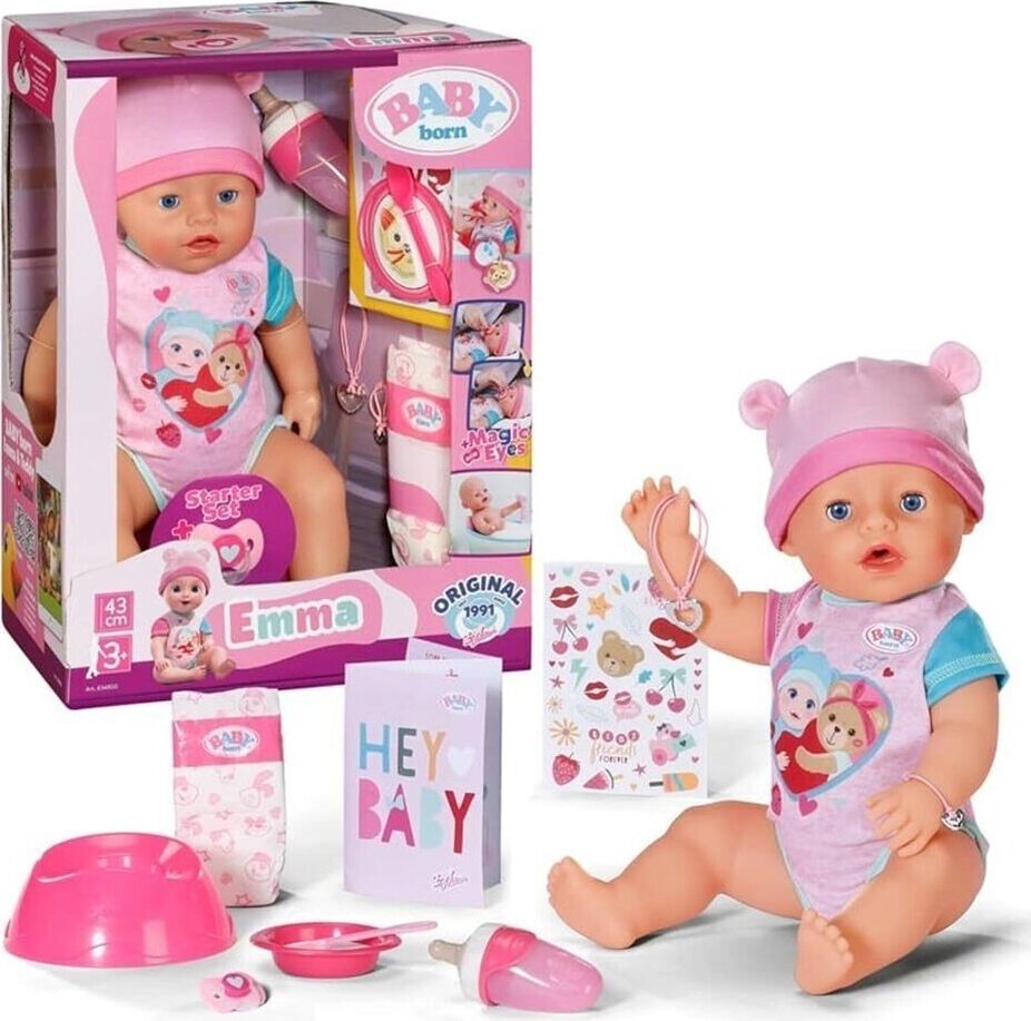 834800 Baby Born Emma 43CM Bebek
