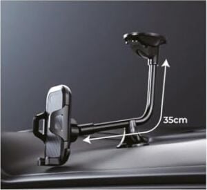 360° Dönebilen Ayarlanabilir Araç Içi Telefon Tutucu HLD-110