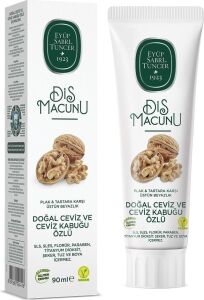 Doğal Ceviz Özlü Diş Macunu, Ceviz Aromalı, 90ML