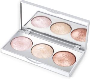 Strobing Highlighter - 3'lü Fırınlanmış Aydınlatıcı Paleti